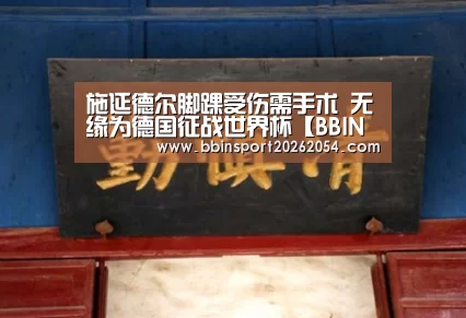 施延德尔脚踝受伤需手术 无缘为德国征战世界杯【BBIN百家乐】(图3) BBIN百家乐
