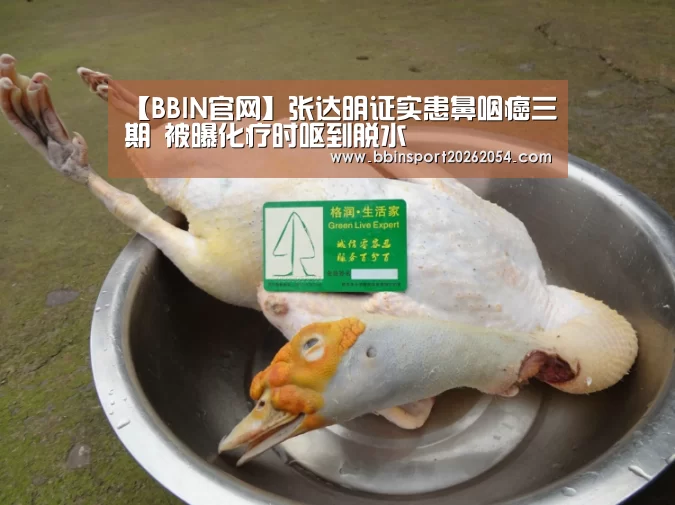 【BBIN官网】张达明证实患鼻咽癌三期 被曝化疗时呕到脱水(图2) BBIN直播